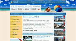 Desktop Screenshot of ca-trend.cz