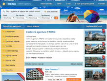 Tablet Screenshot of ca-trend.cz